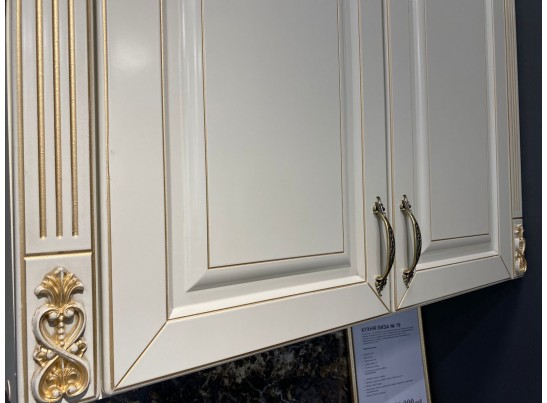 Кухня Лиза 8 (4,2х1,5 м) крем