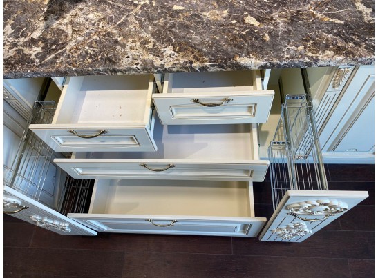 Кухня Афина 32 (4,2 м) крем