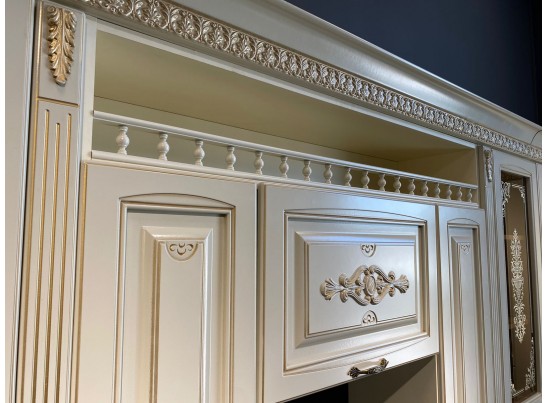 Кухня Афина 32 (4,2 м) крем