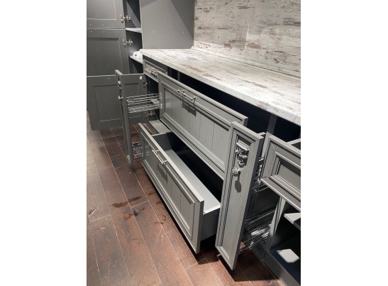 Кухня Берлин 42 (3,6 м) Гриджио-Бьянка