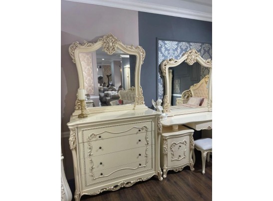 ДЖОКОНДА зеркало для комода, крем