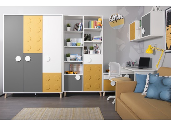 Шкаф 2-х створчатый FUN-BOX