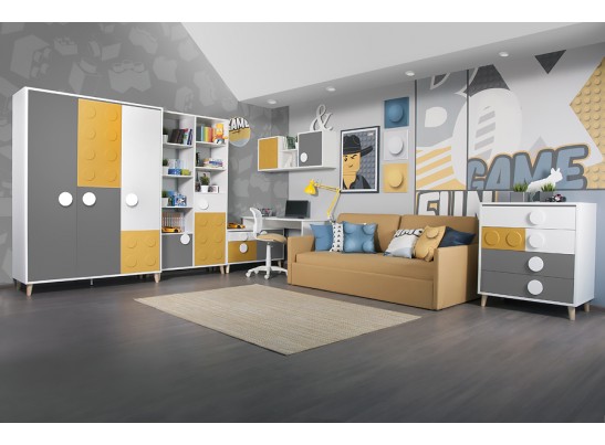 Шкаф 2-х створчатый FUN-BOX