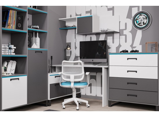 Шкаф для книг CARBON