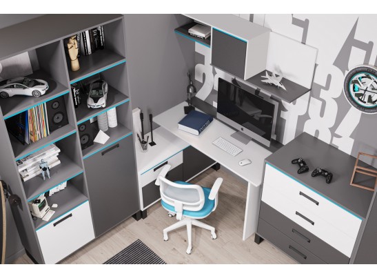 Шкаф для книг CARBON