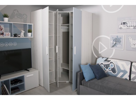 Шкаф угловой RUMIKA