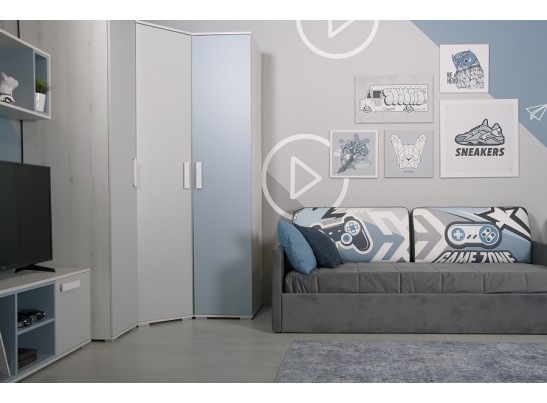 Шкаф угловой RUMIKA