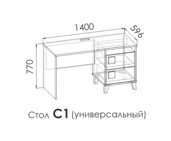 Стол компьютерный DIMIKA