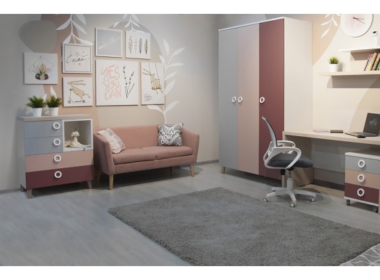 Комод SMARTY PINK