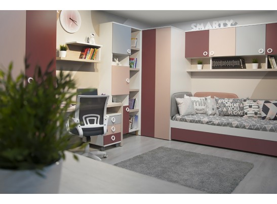 Шкаф купе SMARTY PINK