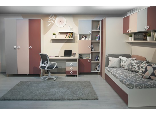 Шкаф купе SMARTY PINK
