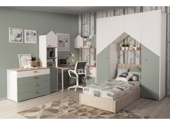 Шкаф 3-х створчатый GRETA