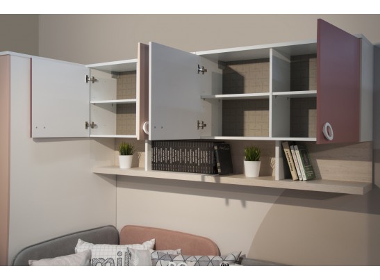 Модульная система подростковая SMARTY PINK в Кургане