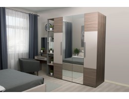 Модульная система спальня BARCELONA/Орех анемон