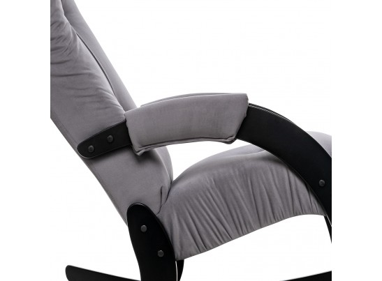 Кресло-качалка Модель 67 Венге, ткань V 32 в Кургане