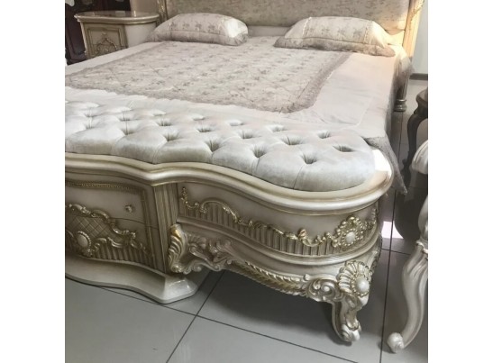 Спальный гарнитур Кассиопея, слоновая кость