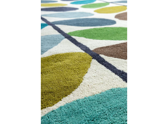 Индийский ковёр шерстяной ORLA KIELI 160 x 230 см