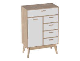 Комод высокий "Калгари" прихожая