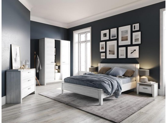 Тумба с ящиком "Мальта" спальня Дуб винтерберг в Кургане