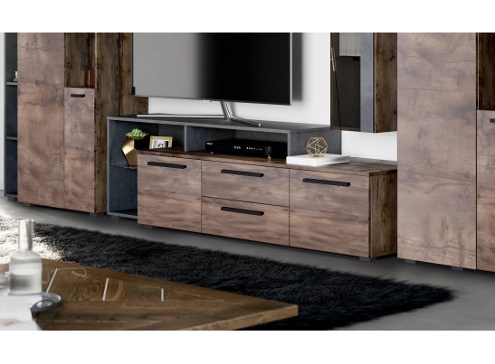 Тумба 2 дв 2 ящ "Глазго" гостиная в Кургане