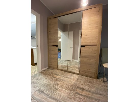 Шкаф 4-х дверный Соренто (дуб бонифаций)