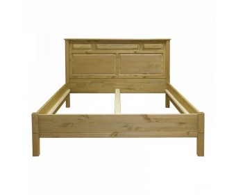 Кровать "Рауна" М-140-БИ (бейц/масло)