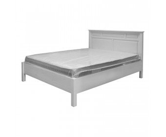 Кровать "Рауна" М-160-БИ (белый воск УКВ)