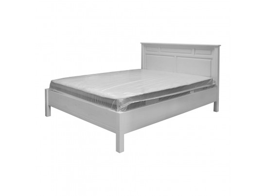 Кровать "Рауна" М-160-БИ (белый воск УКВ)