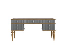 Стол письменный "Рандеву" 007 (белый, серый)