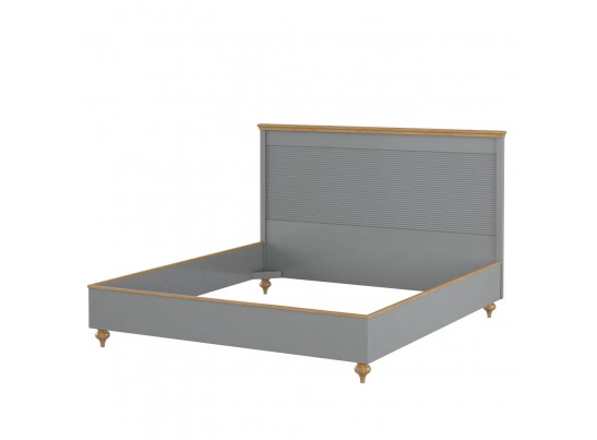 Кровать "Рандеву" 180 (белый, серый) в Кургане