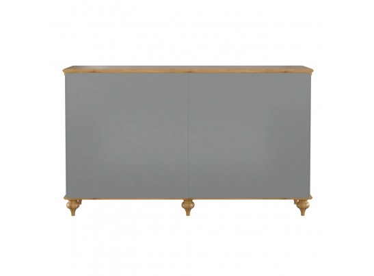 Комод "Рандеву" 08 (белый, серый) в Кургане