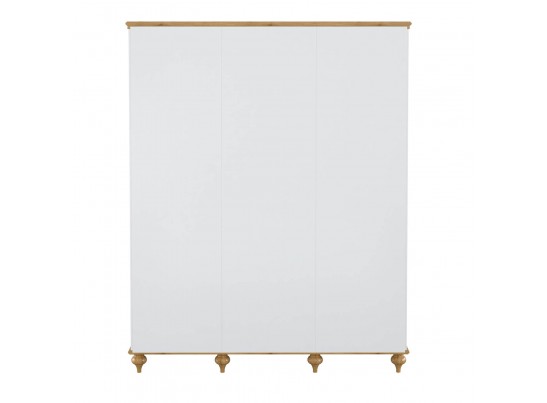 Шкаф для одежды "Рандеву" 33 (белый, серый) в Кургане