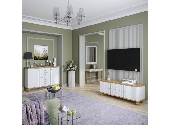 Комод "Рандеву" 324 белый