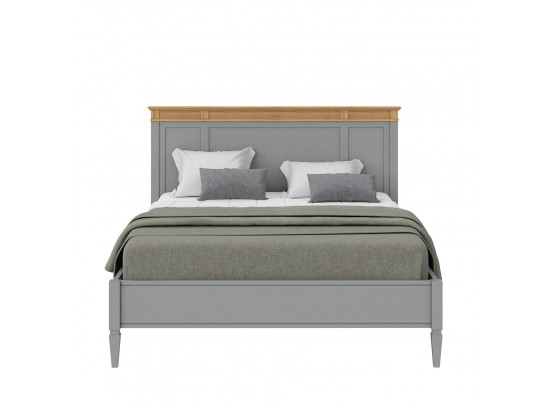 1.2.3 Кровать "Ольса" 180 (серый 7042/антик 24) в Кургане