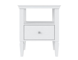 2.1.1 Тумба прикроватная "Ольса" 01 (белый лак) 