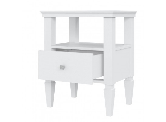 2.1.1 Тумба прикроватная "Ольса" 01 (белый лак) в Кургане