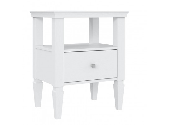2.1.1 Тумба прикроватная "Ольса" 01 (белый лак) в Кургане