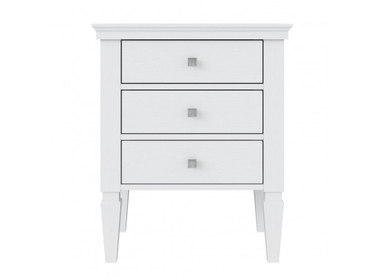 2.3.1 Тумба прикроватная "Ольса" 03 (белый лак) в Кургане