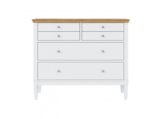 3.1.2 Комод "Ольса" 042 (белый лак/антик 24) в Кургане
