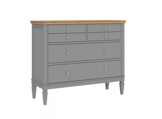 3.1.3 Комод "Ольса" 042 (серый 7042/антик 24) в Кургане