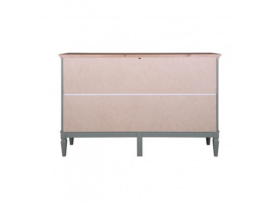 3.2.3 Комод "Ольса" 224 (серый 7042/антик 24) в Кургане