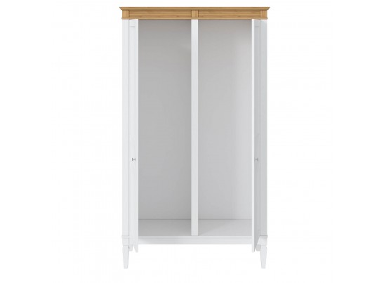 4.1.2 Шкаф для одежды "Ольса" 02 (белый лак/антик 24) в Кургане