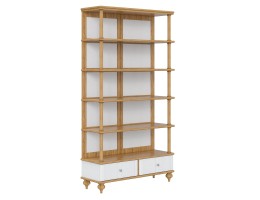 Шкаф книжный «Рандеву» 110 белый