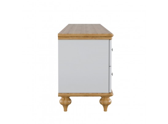 Тумба ТВ "Рандеву" 024 белый лак