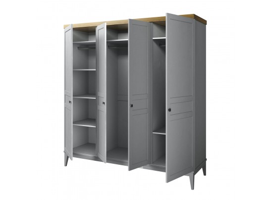 Шкаф «Бон Вояж» 40 Серый в Кургане