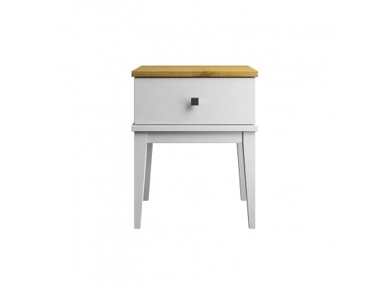 Тумба прикроватная "Бон Вояж" Белый лак в Кургане