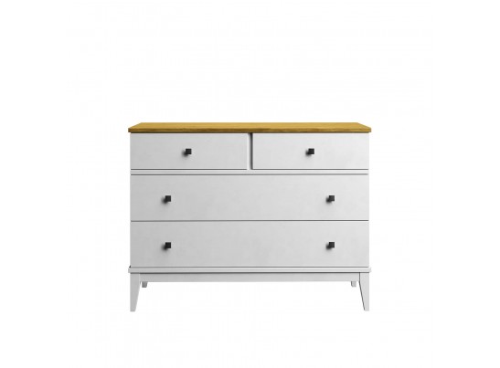 Комод "Бон Вояж" 04 Белый лак в Кургане