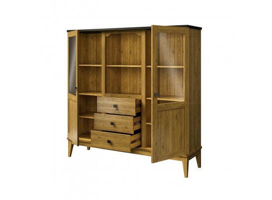 Шкаф для посуды «Бон Вояж» 203-150 антик в Кургане