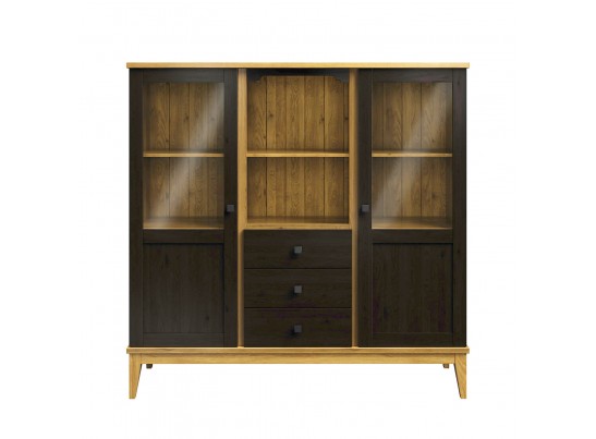 Шкаф для посуды «Бон Вояж» 203-150 колониал в Кургане