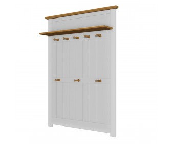 Вешалка Пенни белый воск/антик 24